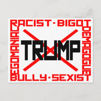 Carte Postale Anti-Trump