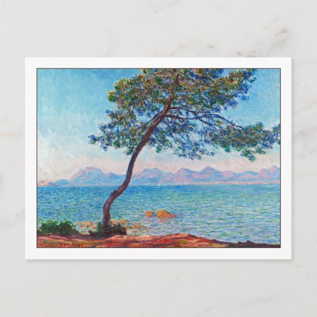 Carte Postale Antibes par Monet (Devant)
