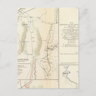 Carte Postale Antietam, Suffolk, Gettysburg
