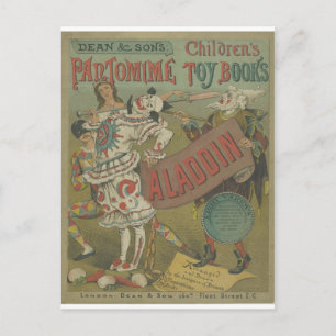 CARTE POSTALE ANTIGO CARTAZ DE CIRCO