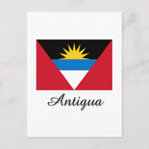 Carte Postale Antigua Flag Design