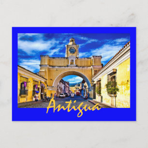 Carte Postale Antigua, Guatemala, Central America