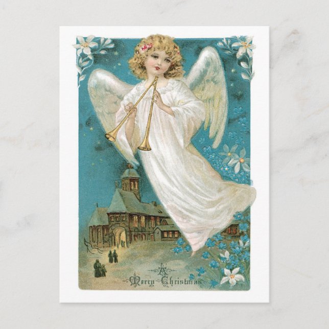 Carte Postale Antique Angel (Devant)
