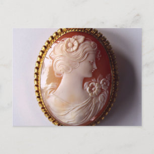 Carte Postale Antique Cameo
