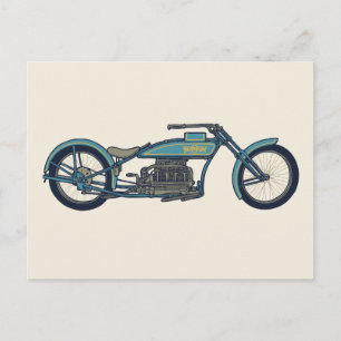 Carte Postale Antique Chopper II