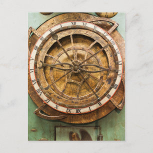 Carte Postale Antique horloge face, Allemagne