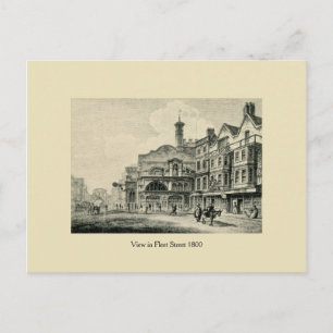 Carte Postale Antique Londres 1800 Fleet Street