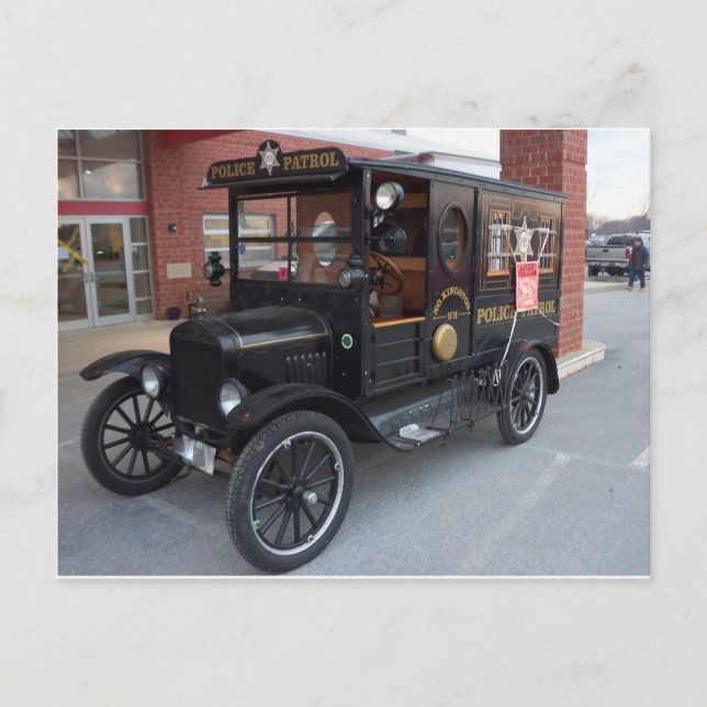 Carte Postale Antique Paddy Wagon (Devant)