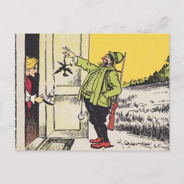 CARTE POSTALE ANTIQUE RÉINTRODUCTION FEMME DE BIRD (Devant)