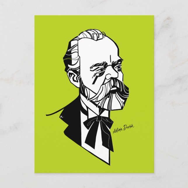 Carte Postale Antonín Dvořák (Devant)