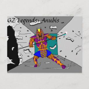 Carte Postale Anubis "breakthrough" postcard