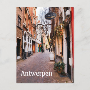 Carte Postale Anvers Belgique photo de rue