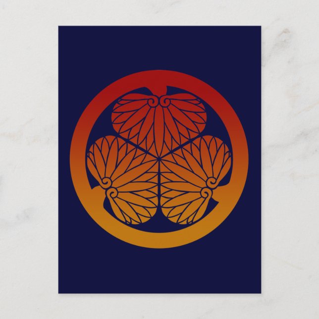Carte Postale Aoi gradation 2 (Devant)