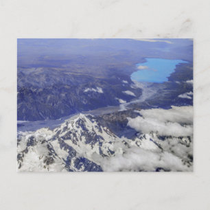 Carte Postale Aoraki mont Cook et lac Pukaki, Nouvelle-Zélande