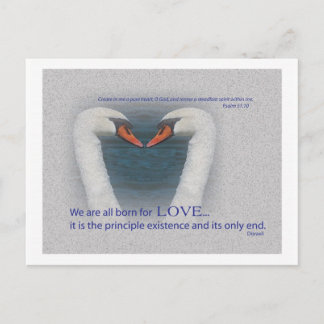 Carte Postale Août Amour