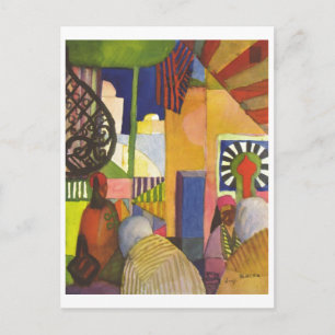 Carte Postale Août Macke - Im Basar - 1914 Au Bazar