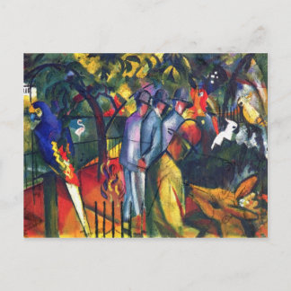 Carte Postale Août Macke - Jardin Zoologique I