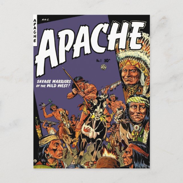 Carte Postale Apache 1 (Devant)