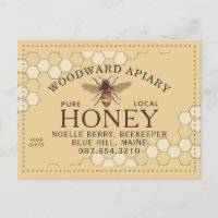 Apiary Honeycomb abeille jaune