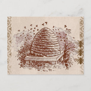 Carte Postale Apiculture vintage