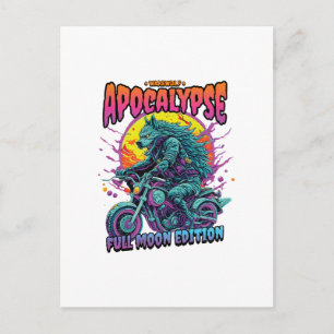 Carte Postale Apocalypse du loup-garou