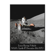 Carte postale Apollo 17 Lunar Vehicle