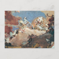 Apollo dans son Sun Chariot conduisant Béatrice I