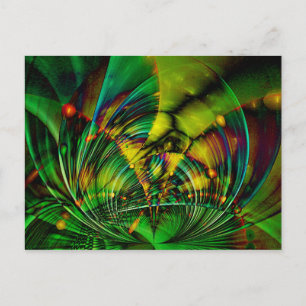 Carte Postale Apophyse Abstraite Fractale II