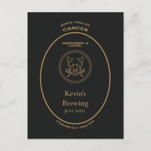 Carte Postale Apothicaire Personnel Fidèle Nourrissant le Cancer