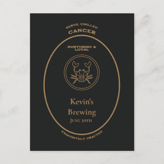 Carte Postale Apothicaire Personnel Fidèle Nourrissant le Cancer