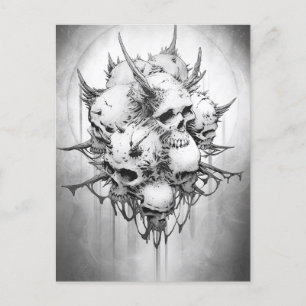 Carte Postale Apparition de la mort