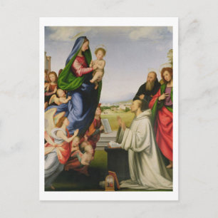 Carte Postale Apparition de la Vierge à Saint-Bernard, 1504-07 (