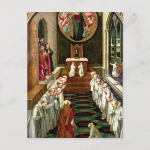 Carte Postale Apparition de la Vierge à une communauté