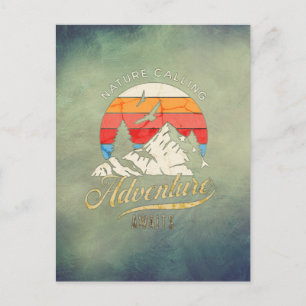 Carte Postale Appel de nature Mountain Adventure Await