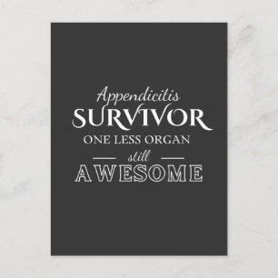 Carte Postale Appendice Survivant