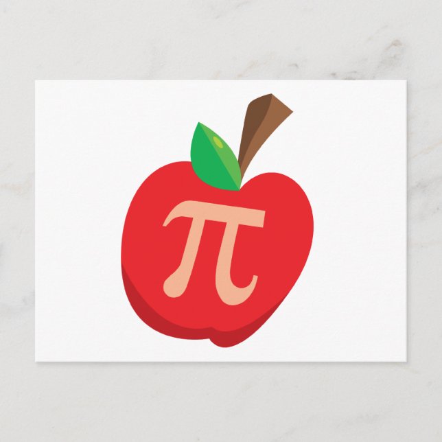 Carte Postale Apple Pi (Devant)