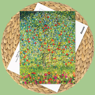 Carte Postale Apple Tree Orchard Gustav Klimt