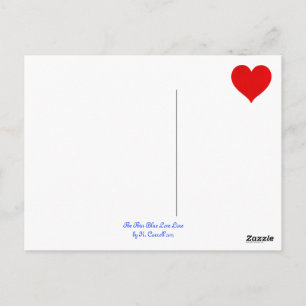 Carte Postale Application de la loi Appréciation, Merci, amour