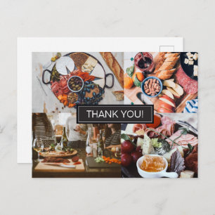 Carte Postale Appréciation du client Photos Restauration