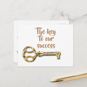 Carte Postale Appréciation du Merci client de l'employé