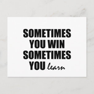 Carte Postale apprendre