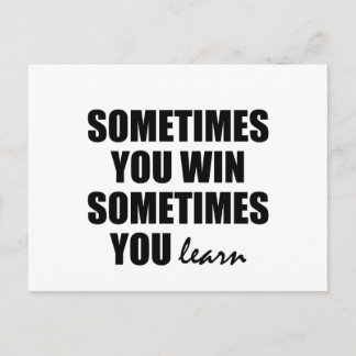 Carte Postale apprendre