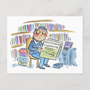 Carte Postale Apprentissage continu
