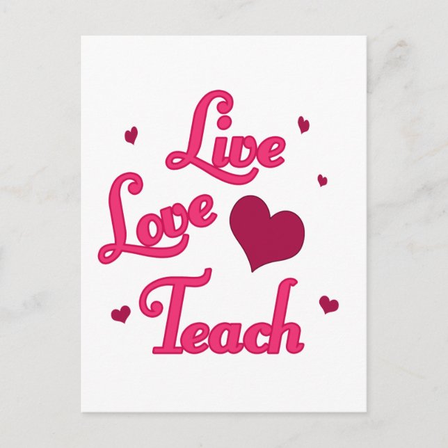 Carte Postale Apprentissage de l'amour en direct (Devant)
