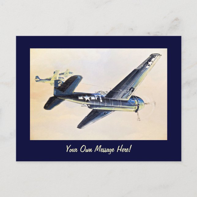 Carte Postale Approche finale (Devant)