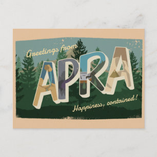 Carte postale APRA