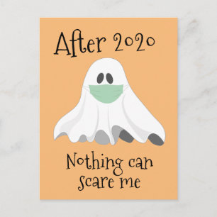 Carte Postale Après 2020 Rien ne peut me faire peur Ghost