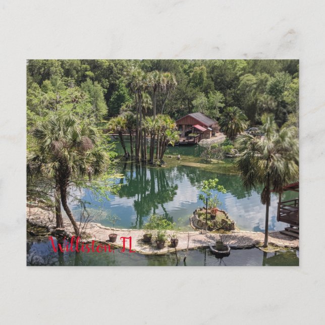 Carte Postale Après-midi aux lacs de Cèdre (Devant)