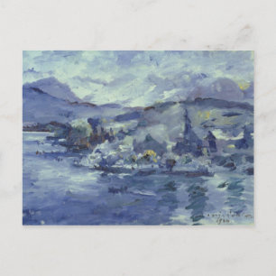 Carte Postale Après-midi sur le lac Lucerne, 1924