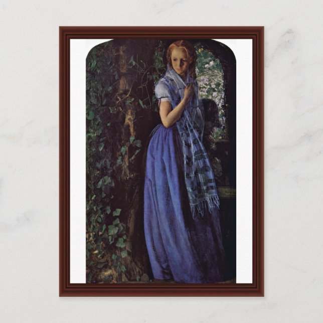 Carte Postale April Love Par Arthur Hughes (Devant)